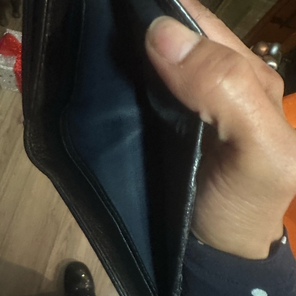 Authentic Christian Dior Trotter D Charm wallet leather - Picture 6 of 7